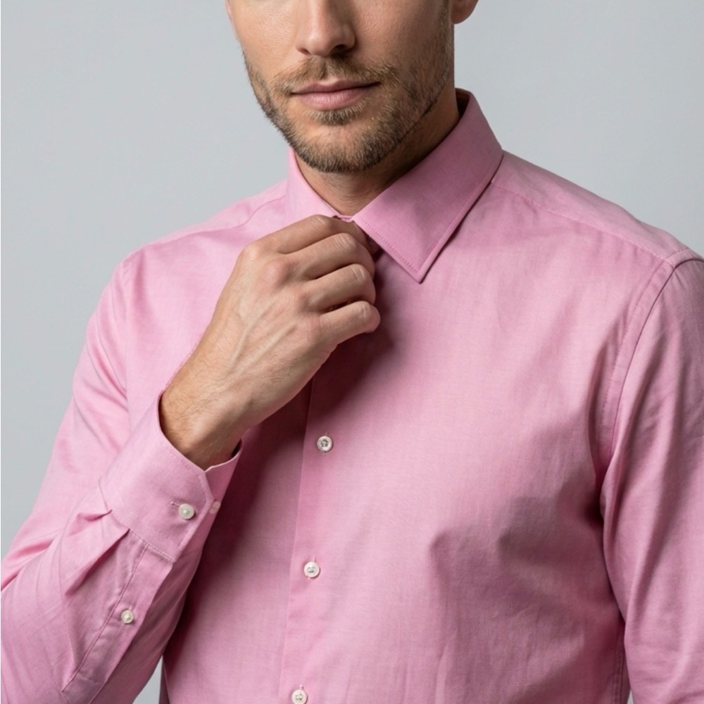 Hugo Boss Men's Rose Dress Shirt slim cut